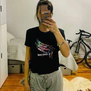 Roberto Cavalli Sport tie back T-shirt